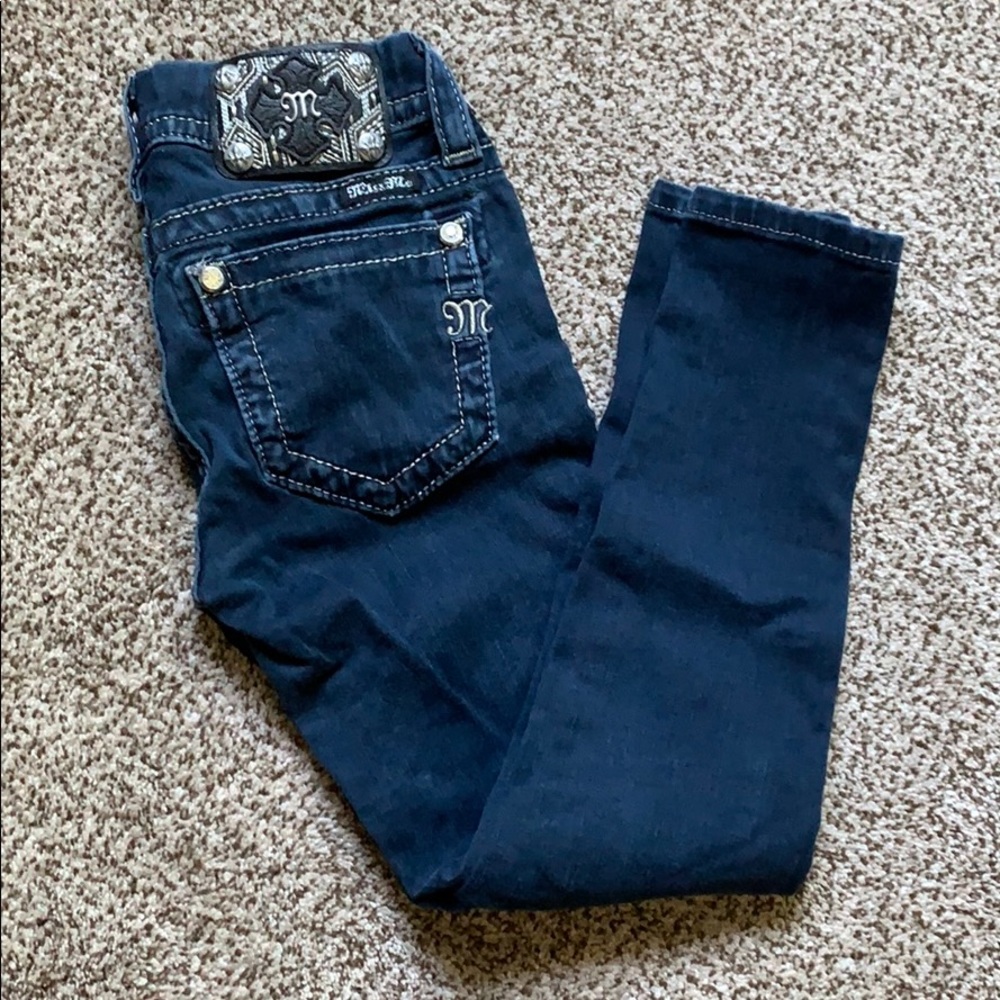 Miss Me signature skinny crop jeans